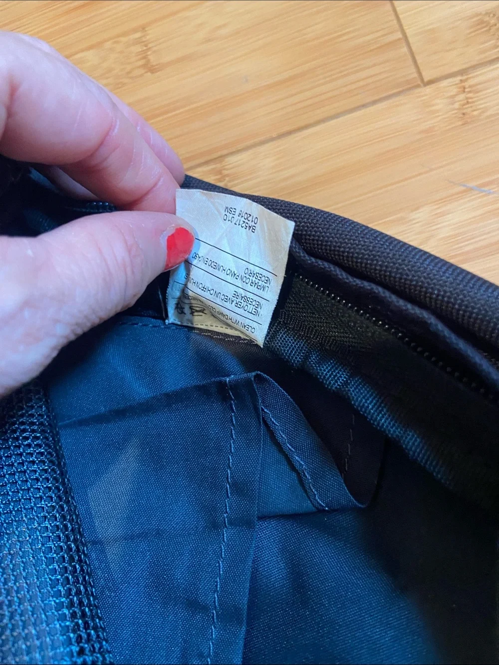 Nike Black Backpack with White Logo